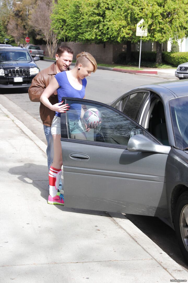 Miley May Gets Balled On The Couch By John Strong