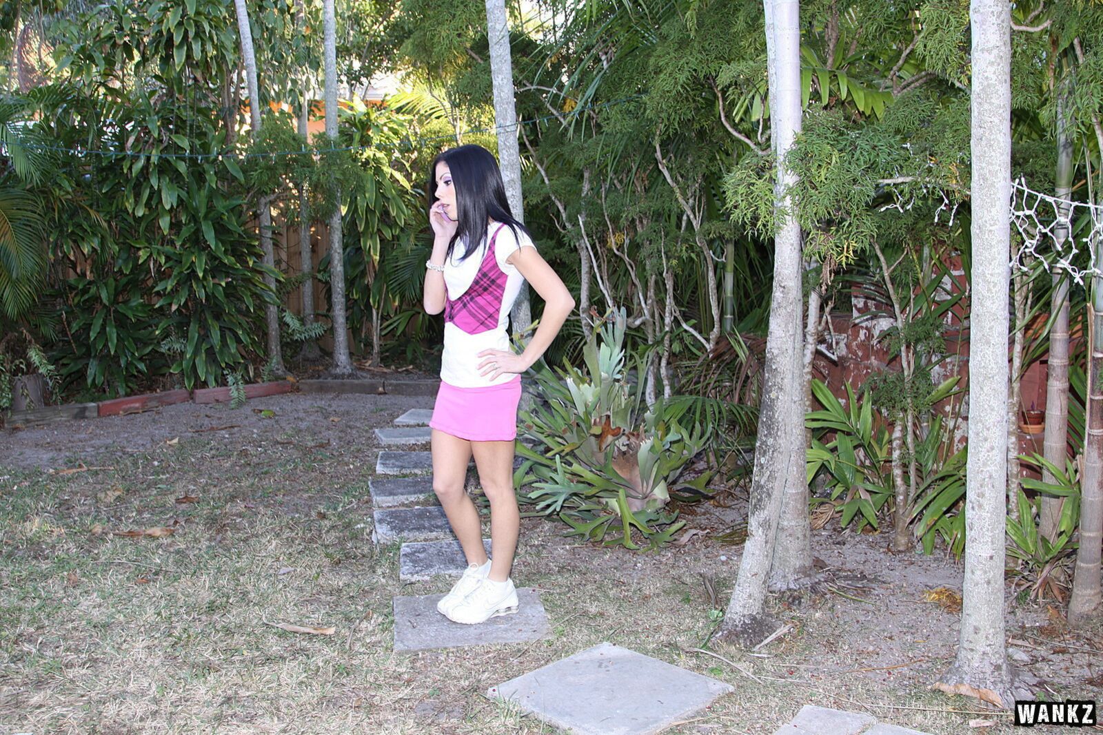 Busty Broad Eva's Jungle Fucking Session