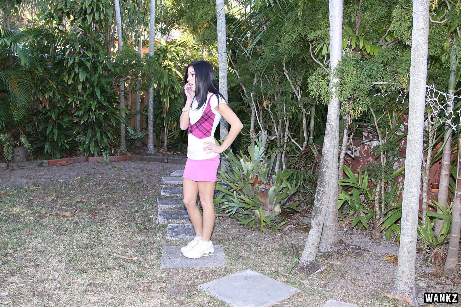 Busty Broad Eva's Jungle Fucking Session
