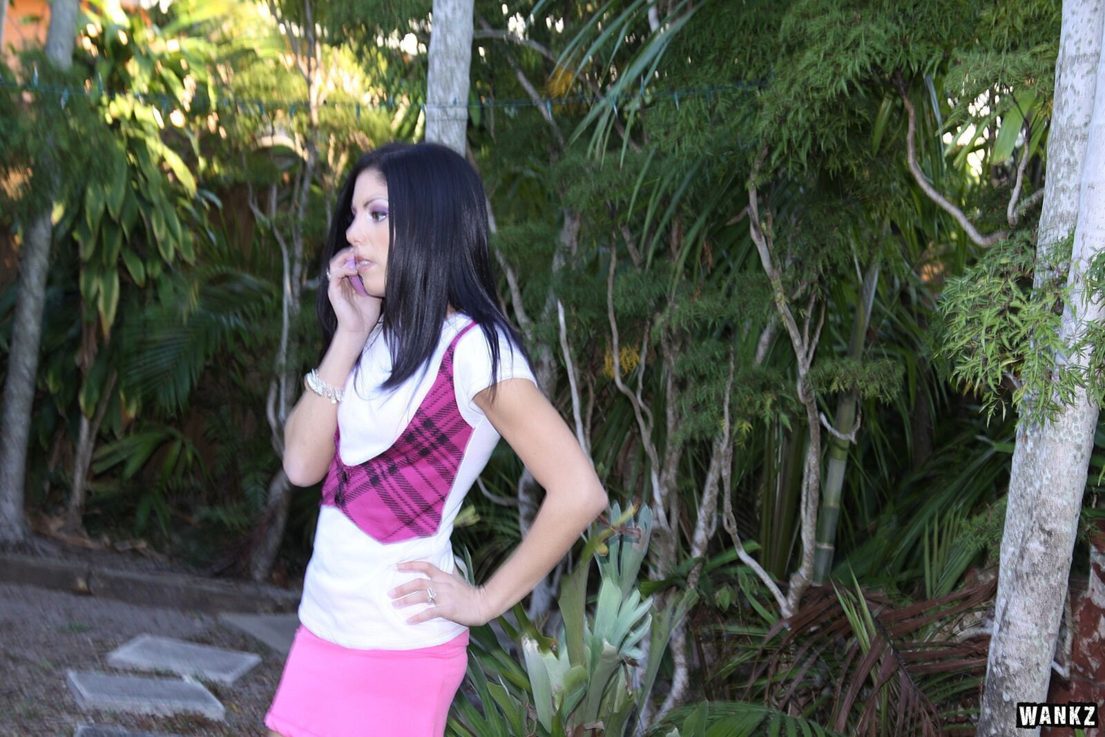 Busty Broad Eva's Jungle Fucking Session
