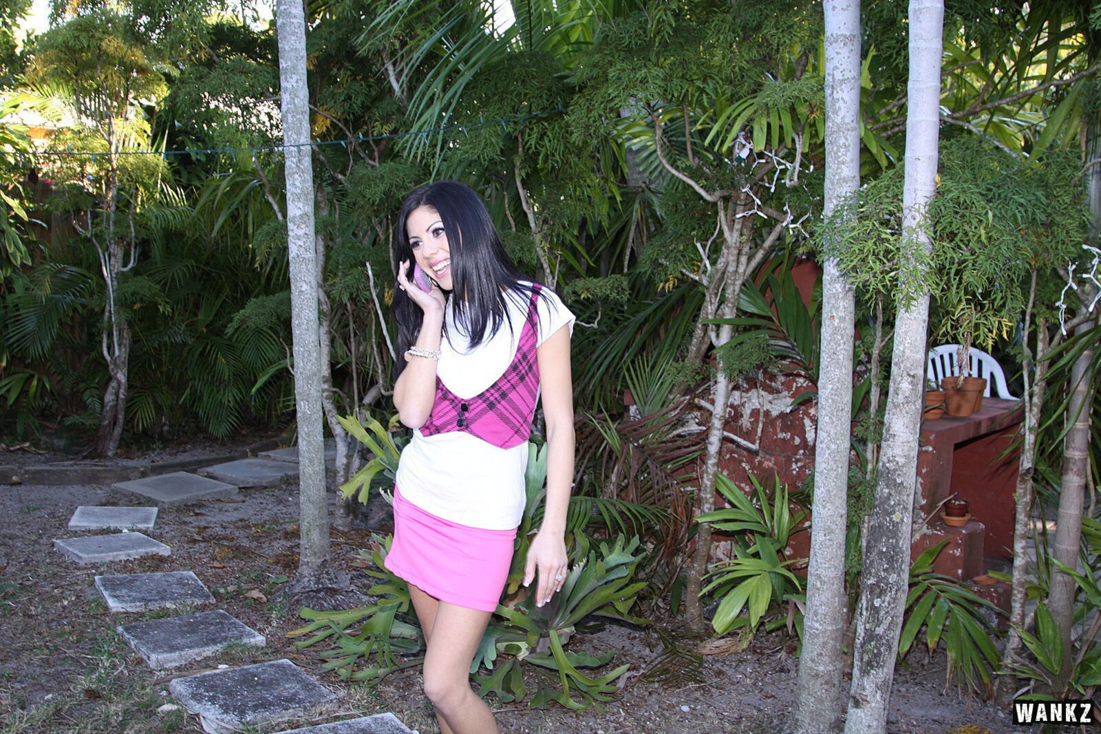 Busty Broad Eva's Jungle Fucking Session