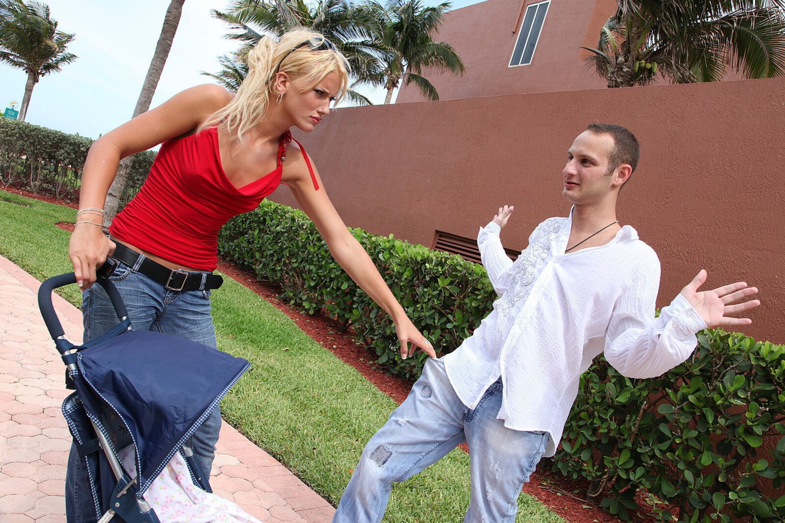 Blond Bomshell Picked Off Streets And Fucked