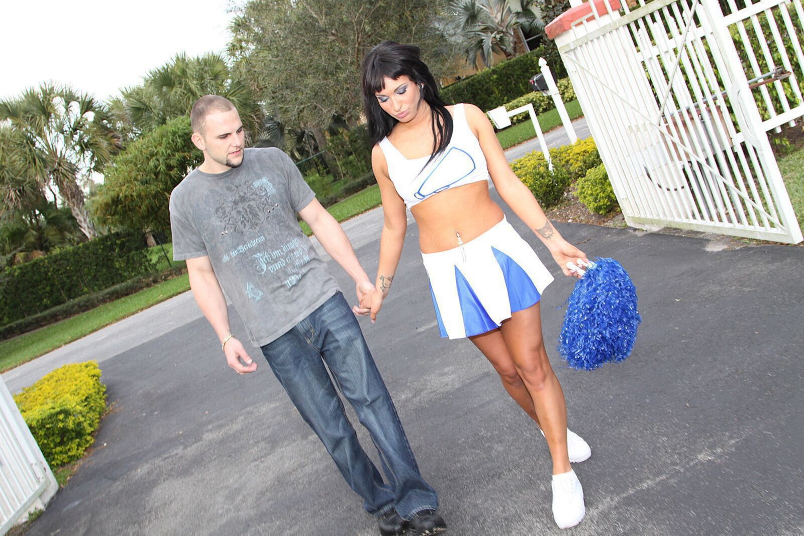 Fucking A Cheerleader After The Big Game