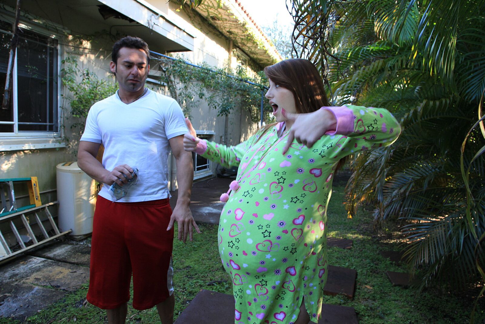 Jack Cums Over To Tutor Young Tiffany With His Cock