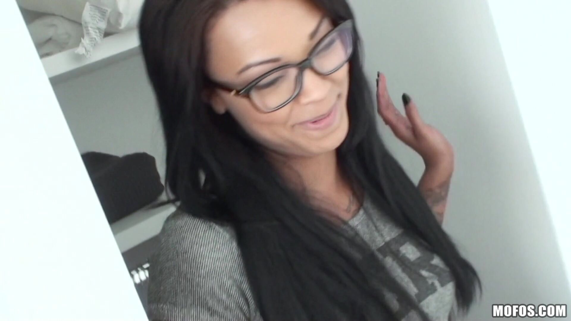Hipster Latina Strip Show