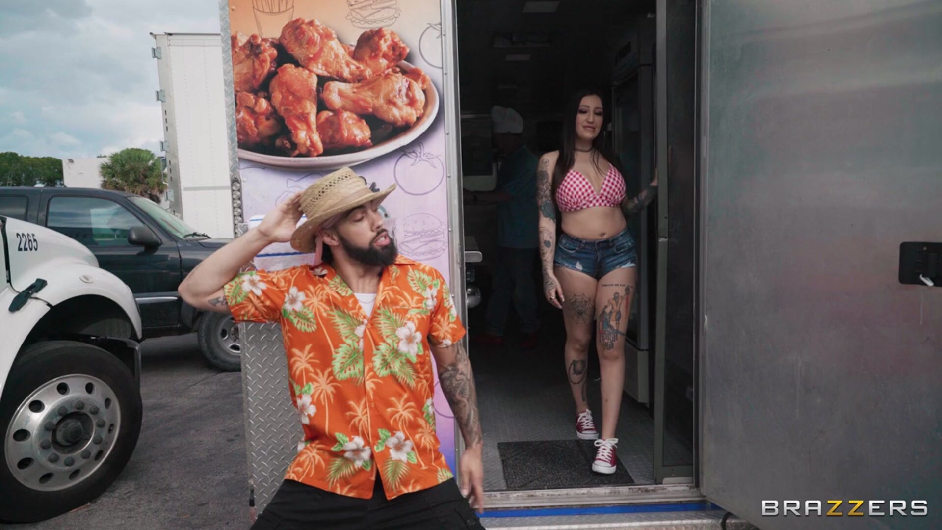 Food Truck Serves Big Oily Ass
