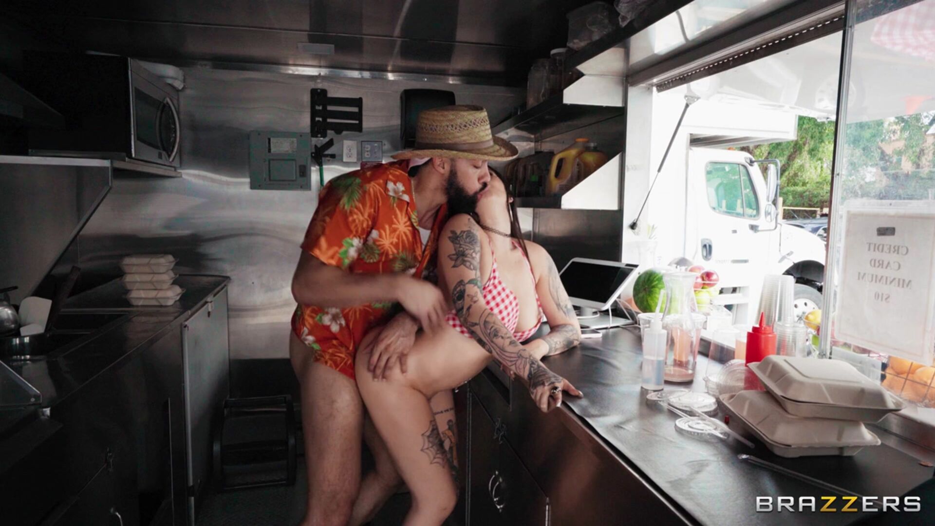 Food Truck Serves Big Oily Ass