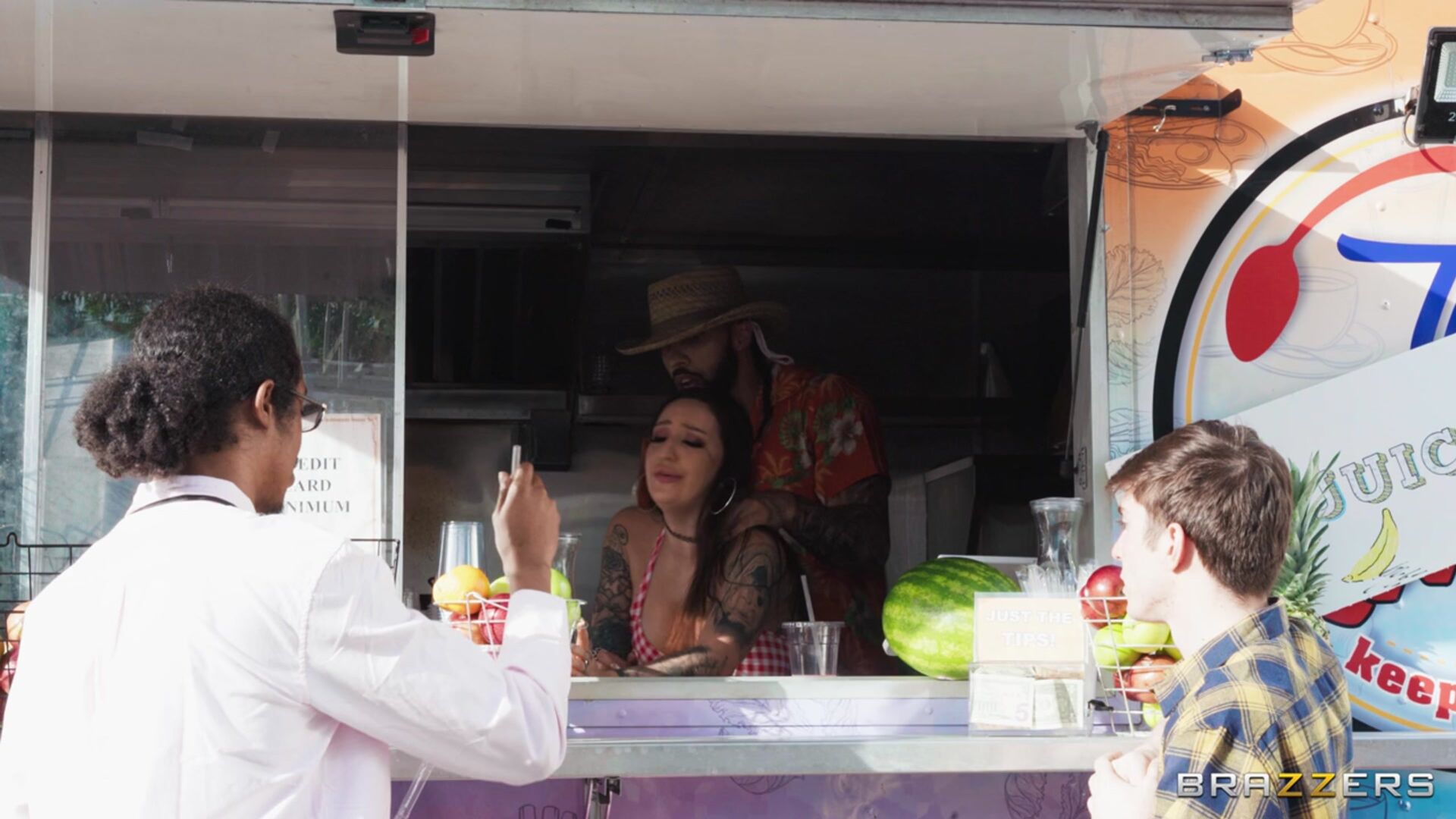 Food Truck Serves Big Oily Ass
