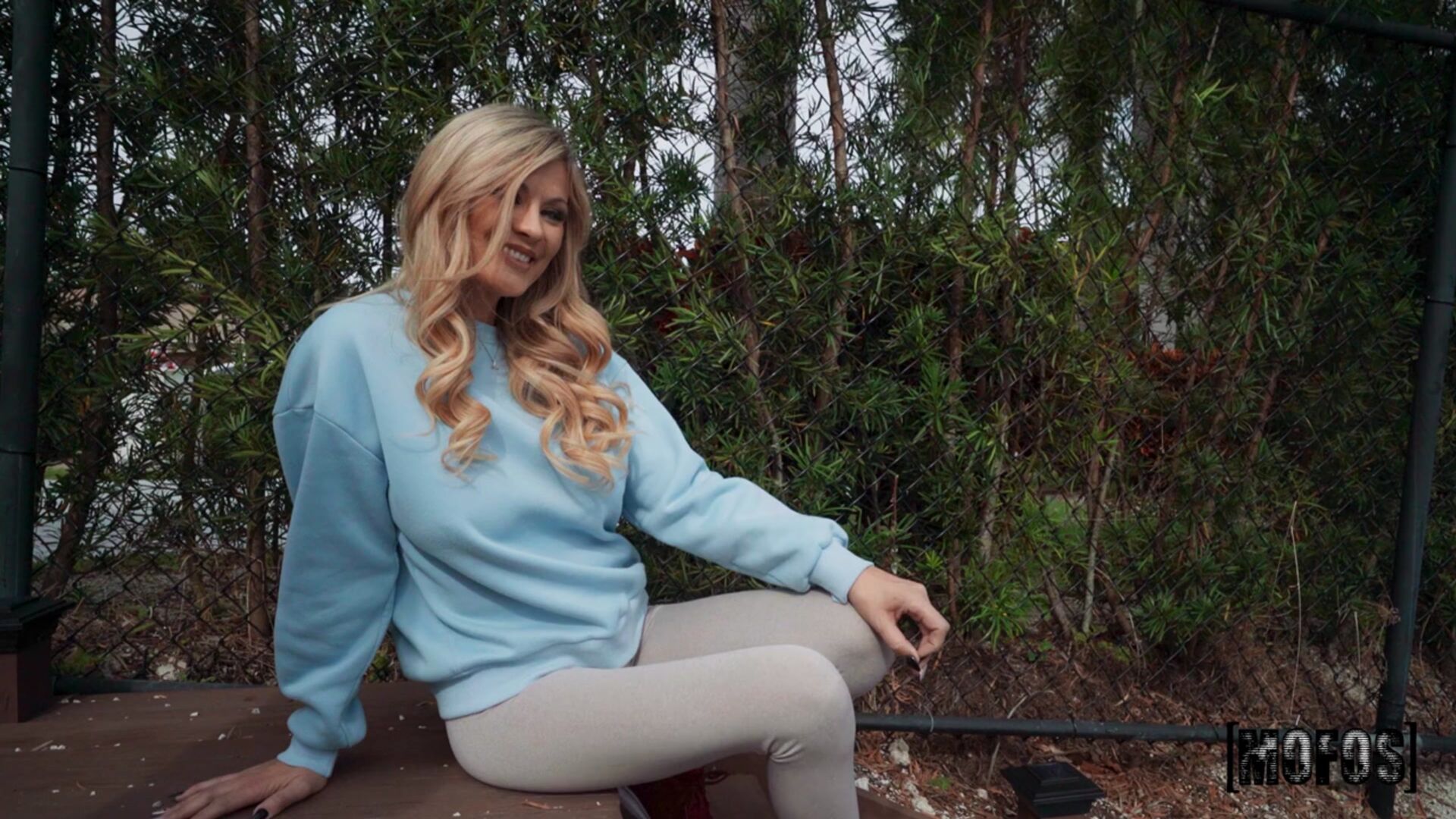 Blonde Loves Balling and Teasing