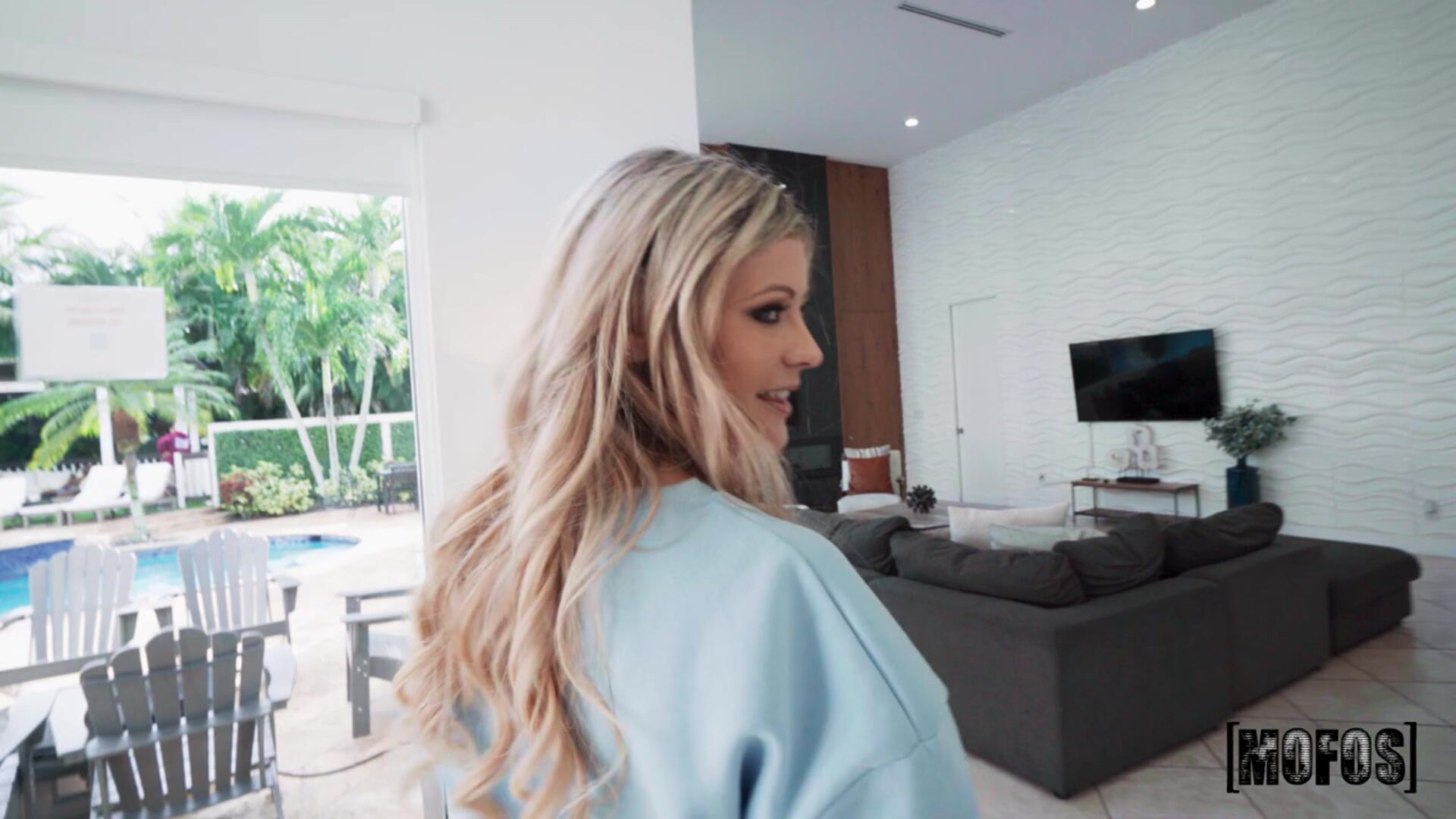 Blonde Loves Balling and Teasing