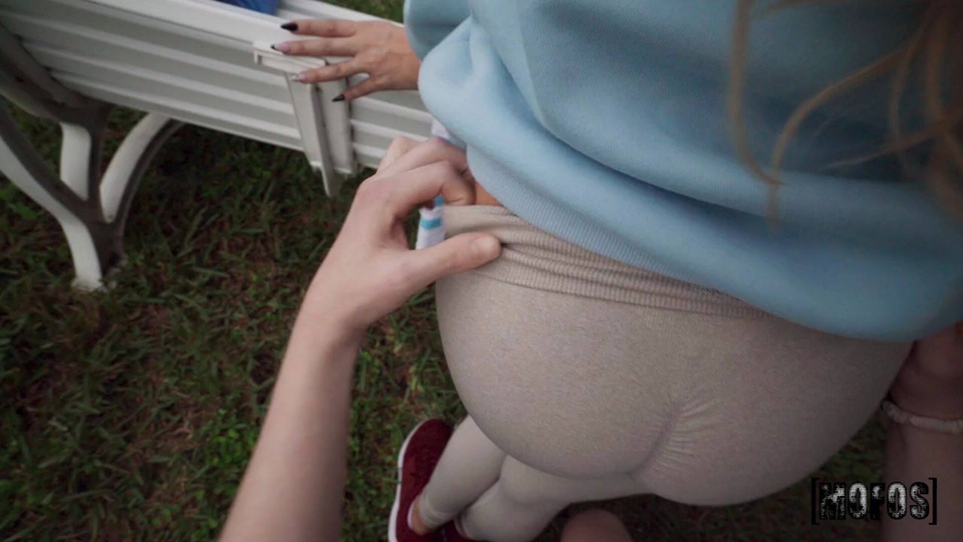 Blonde Loves Balling and Teasing