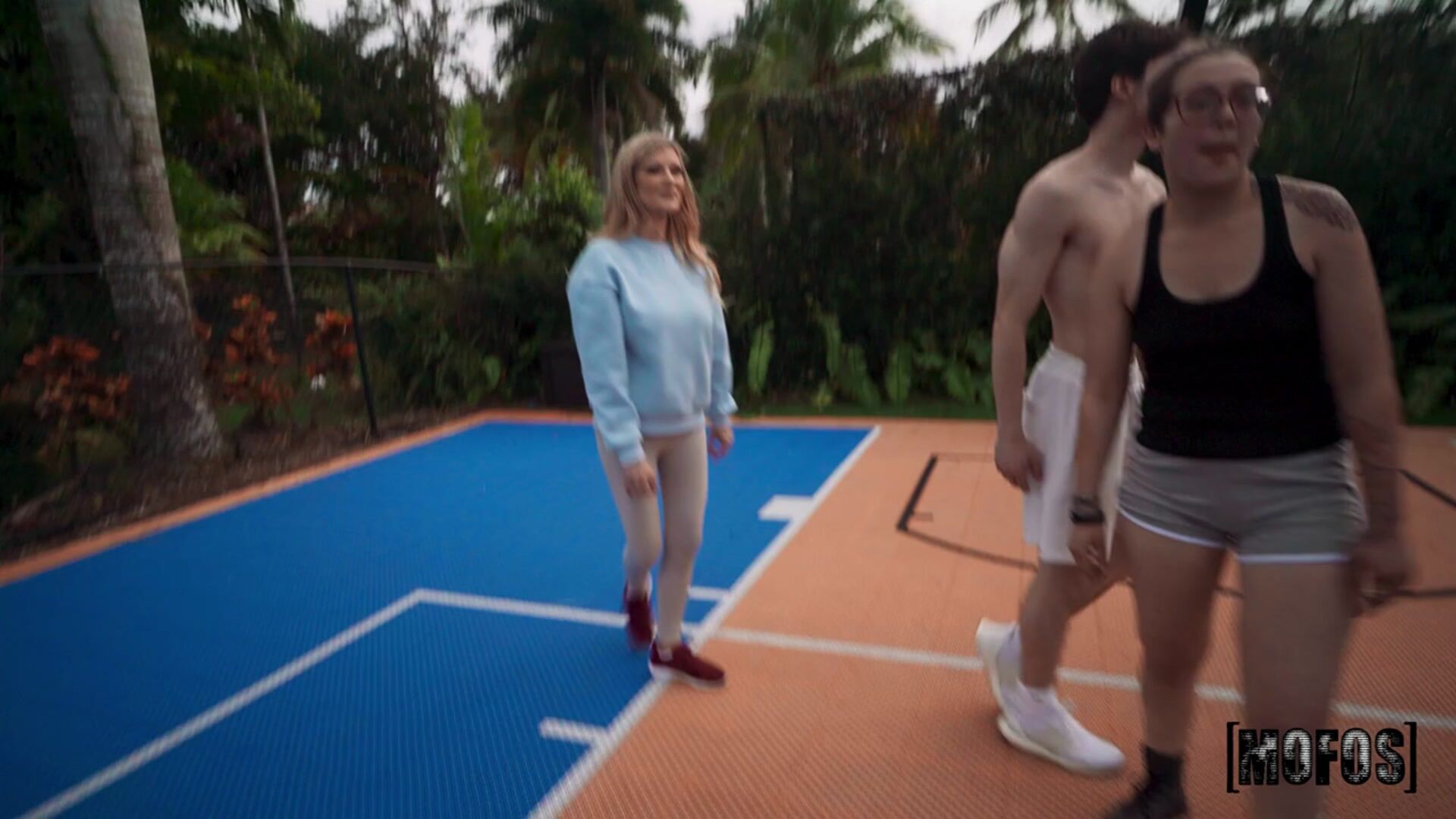 Blonde Loves Balling and Teasing