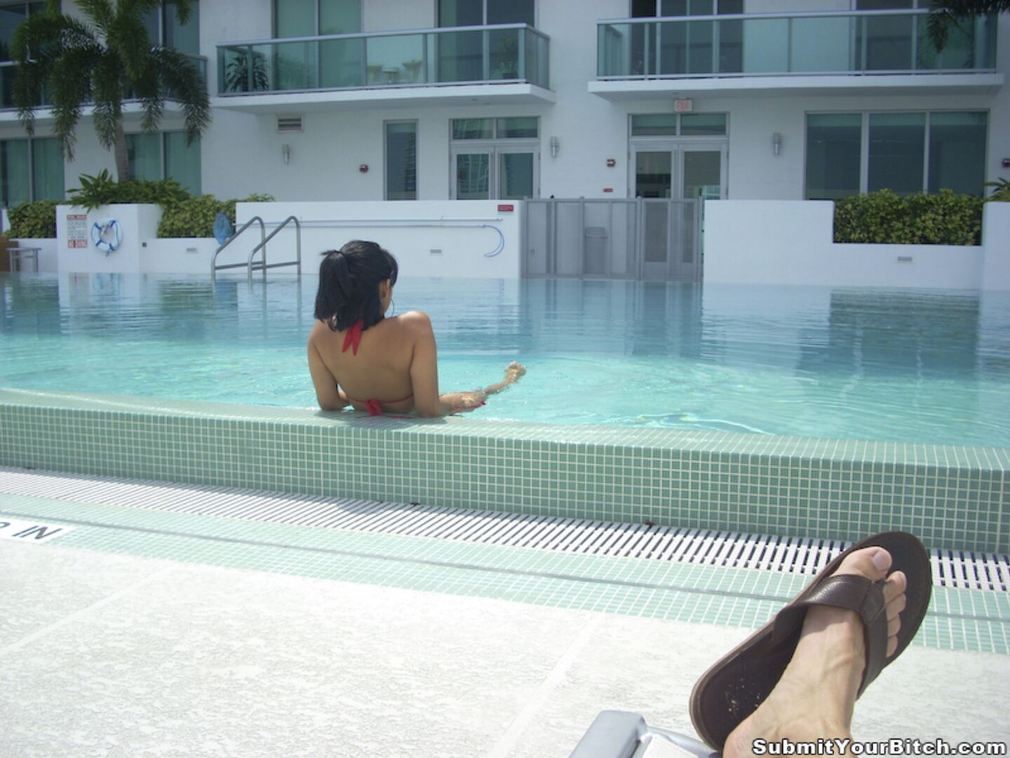 Out By the Pool!