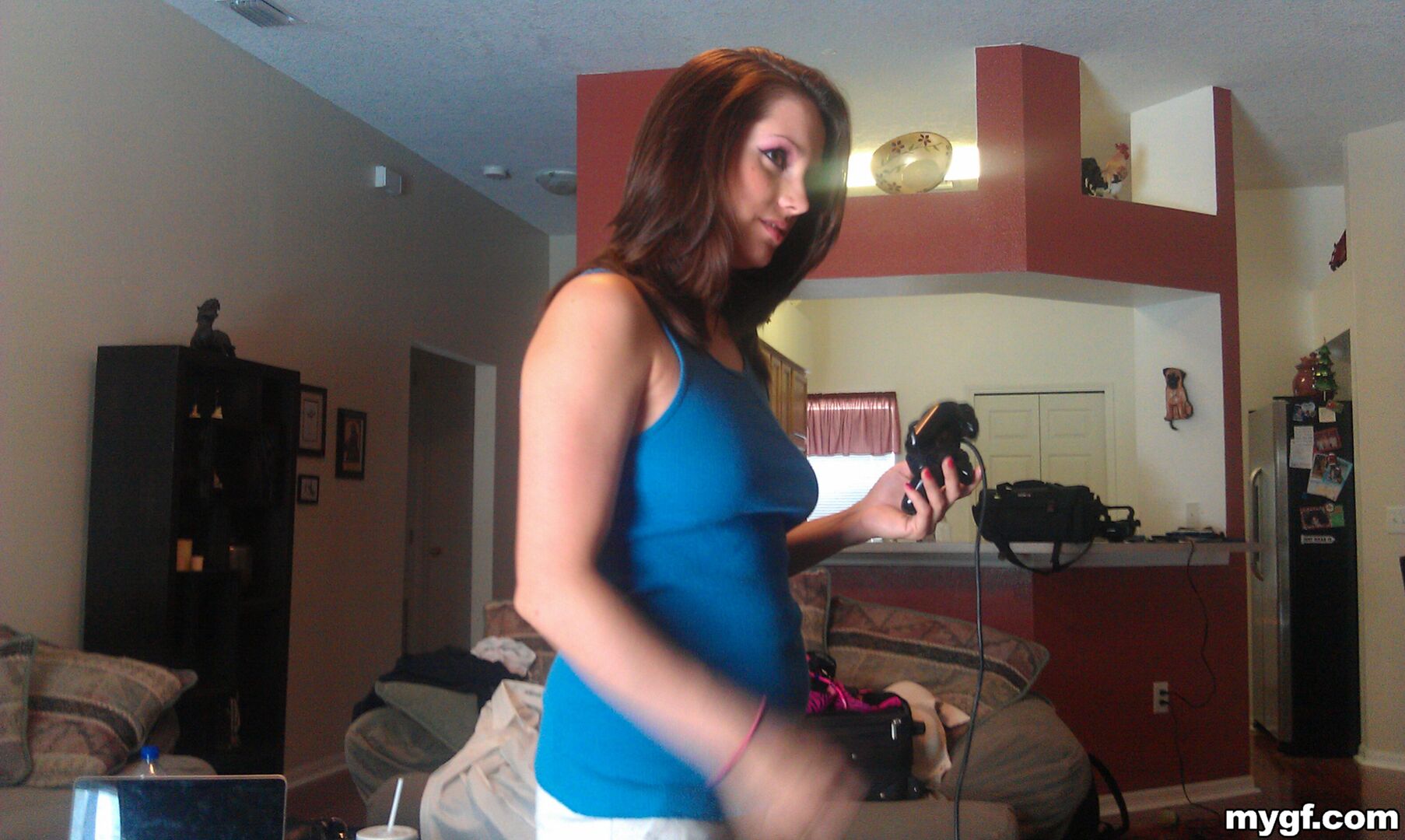The Ass On This Amateur Beauty
