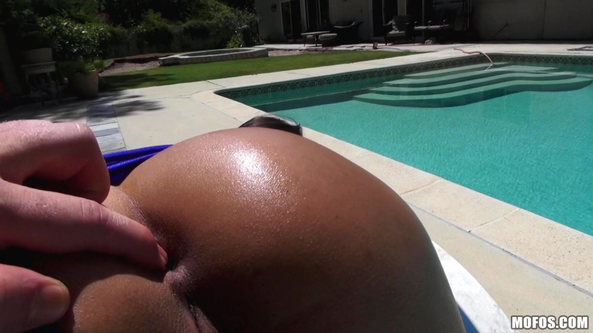 Poolside Booty Pounding