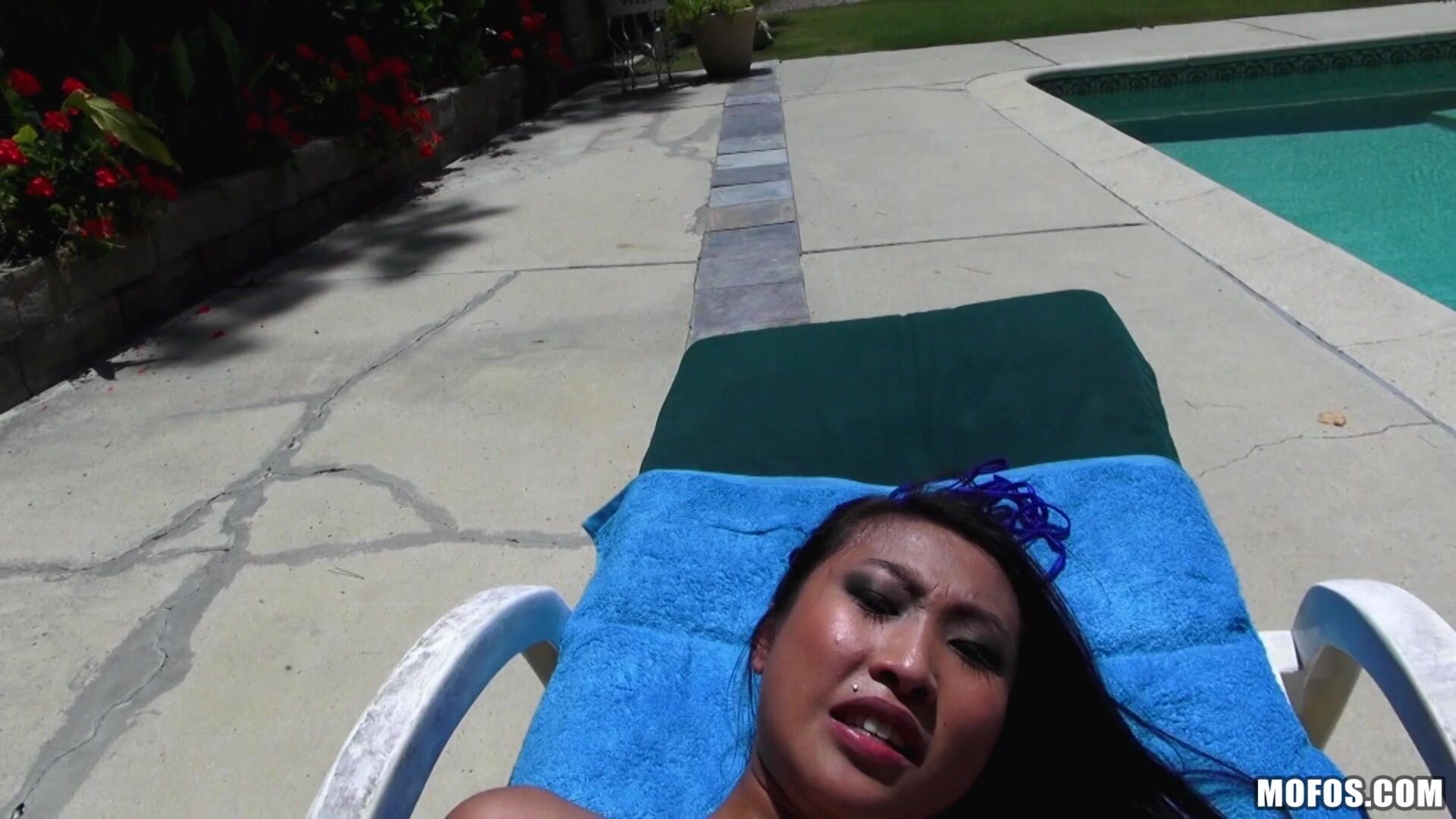 Poolside Booty Pounding