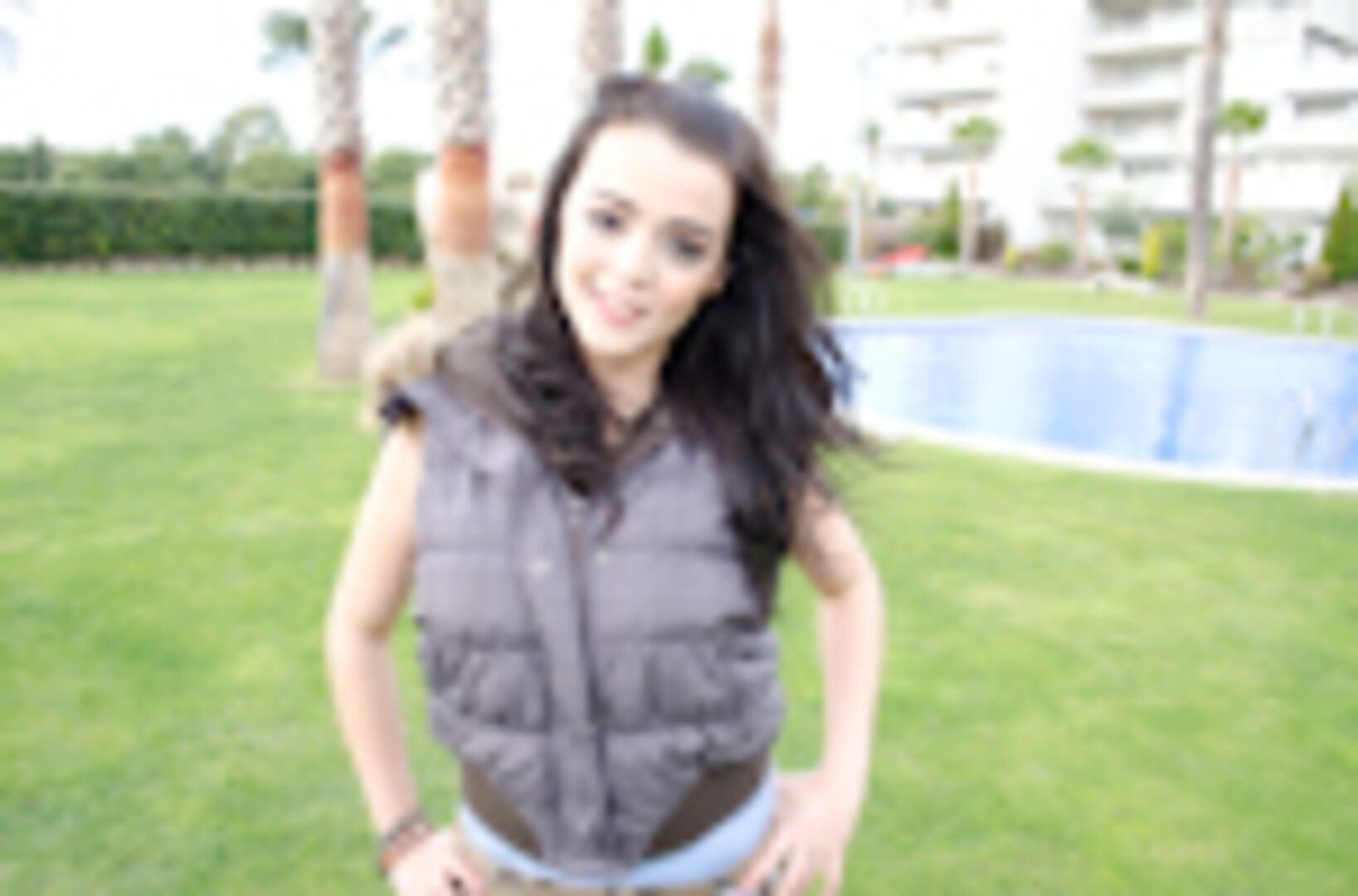 Claudia loves fucking outdoors
