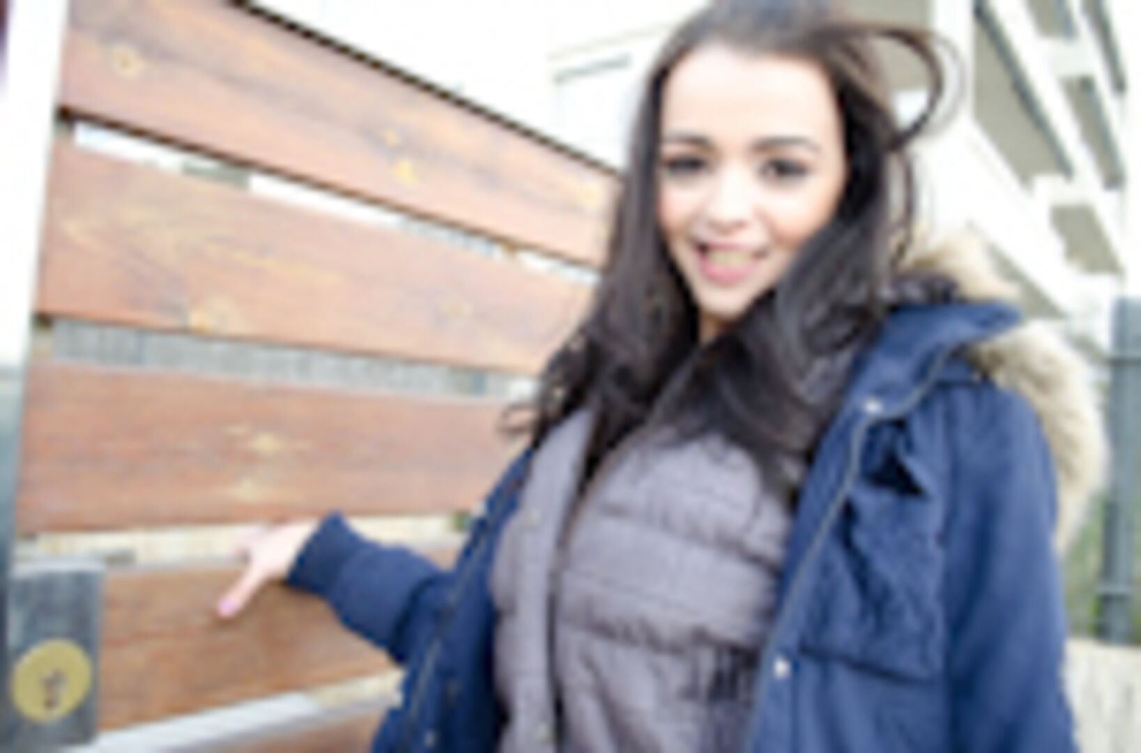 Claudia loves fucking outdoors