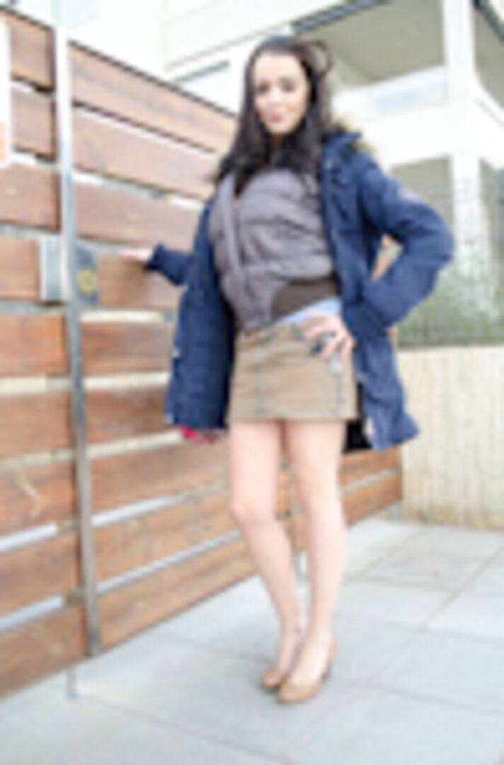 Claudia loves fucking outdoors