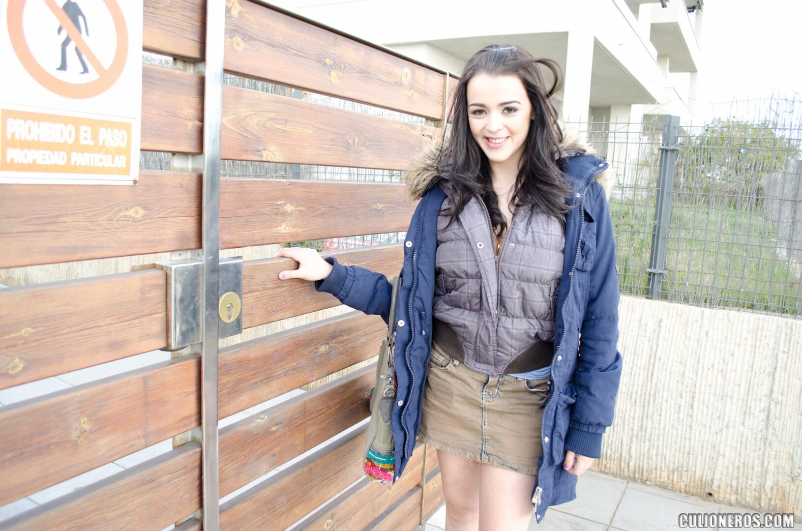 Claudia loves fucking outdoors