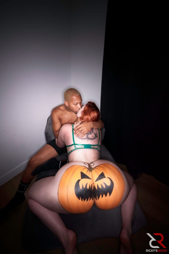 Big Ass Halloween Pumpkin