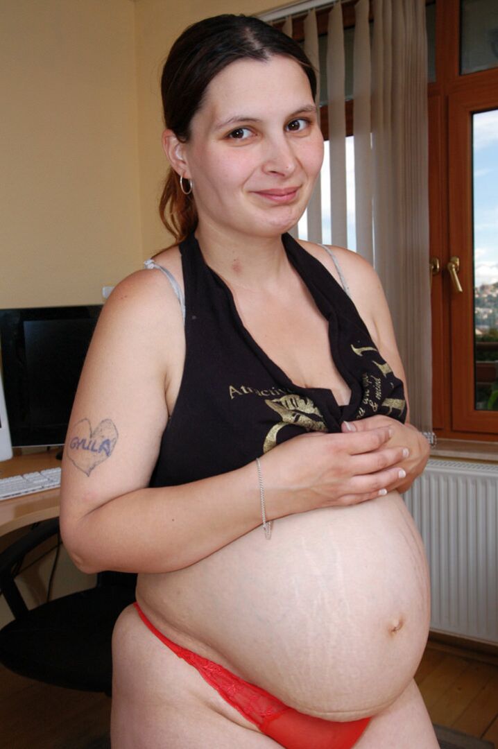 Curvy Pregnant Teen Banged by Big Cock