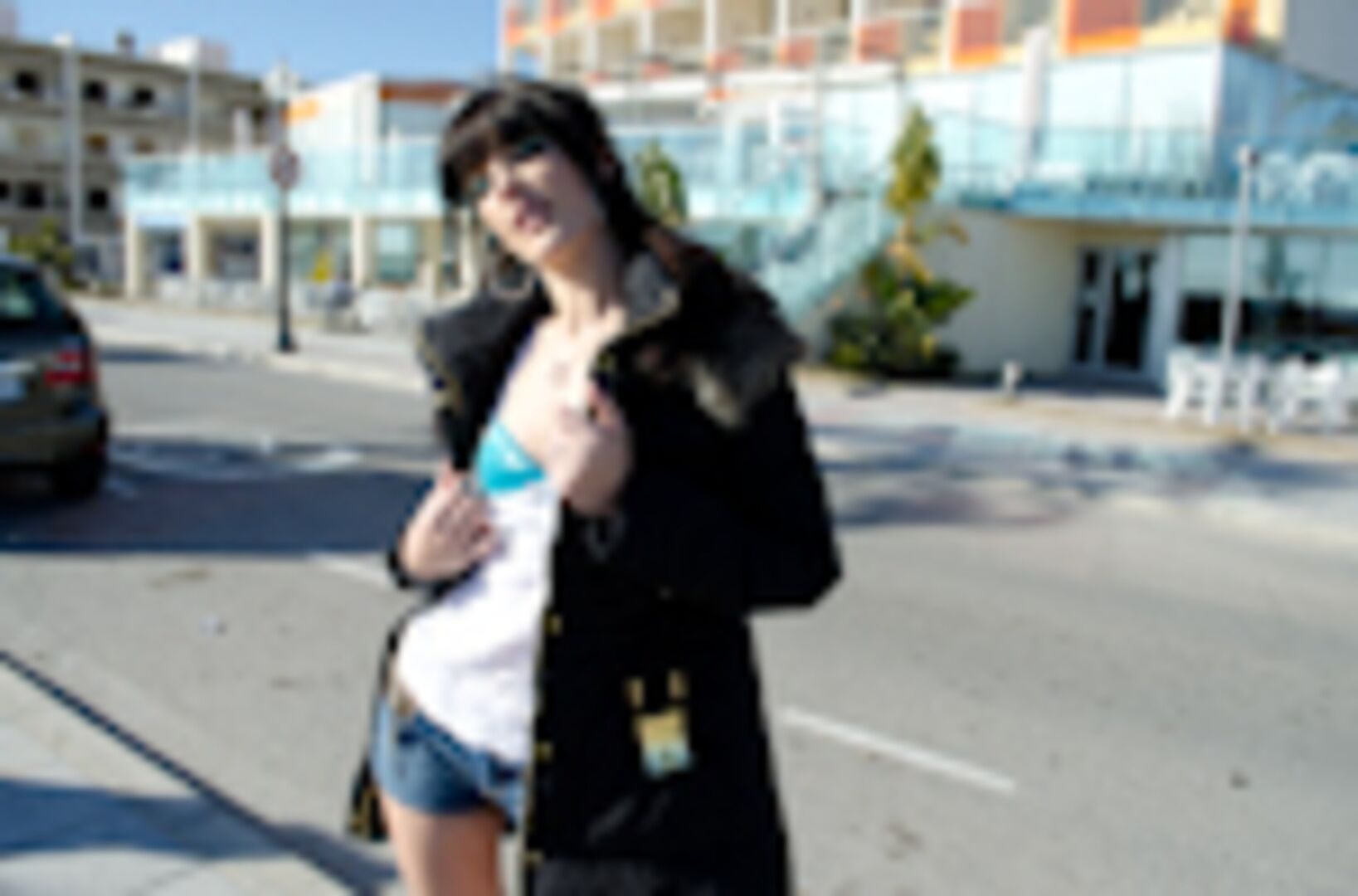 Carol finds a guy on the street to fuck in public