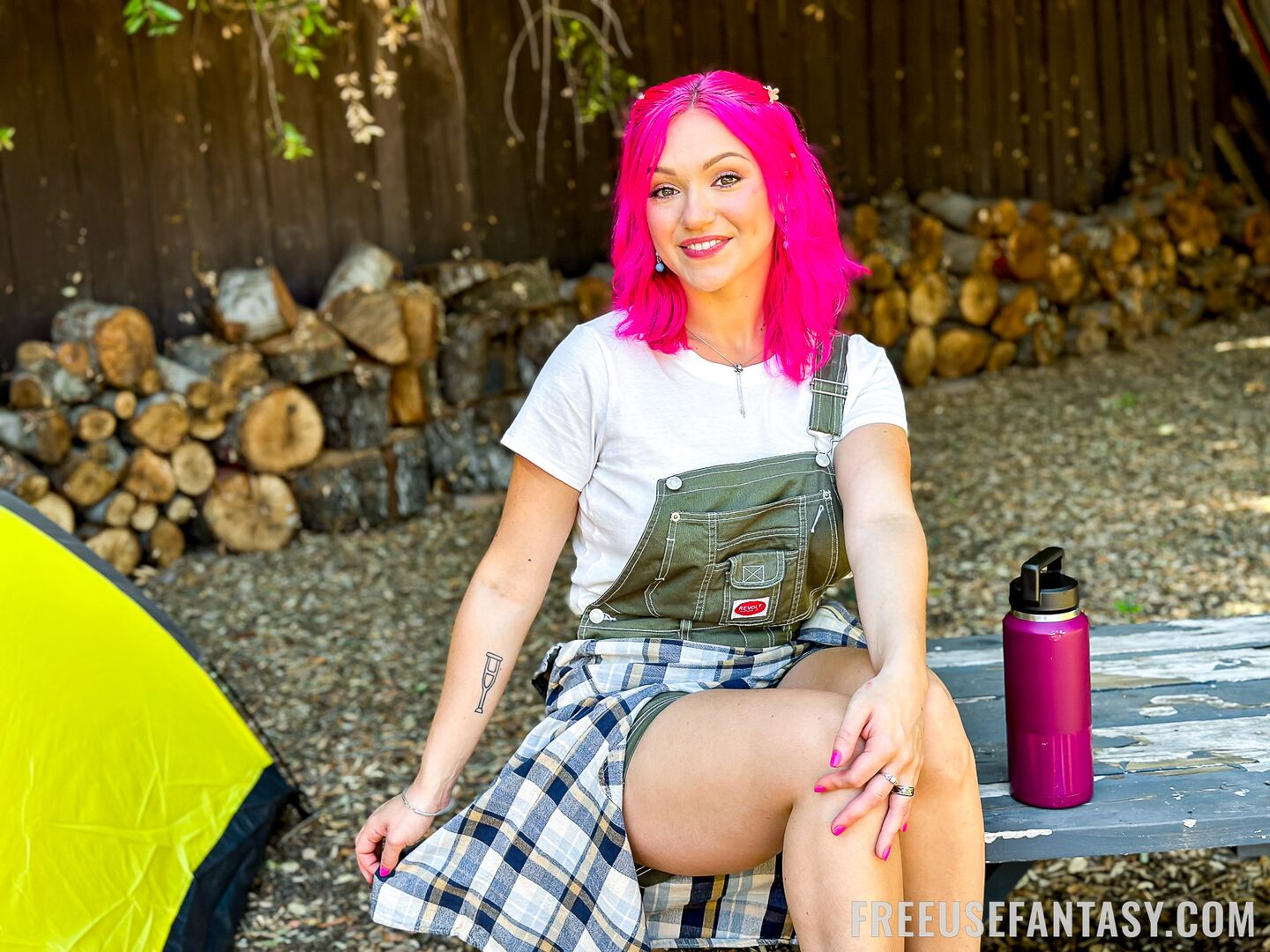 “Share Your Girlfriend” Camper Cutie Bathed in Cum