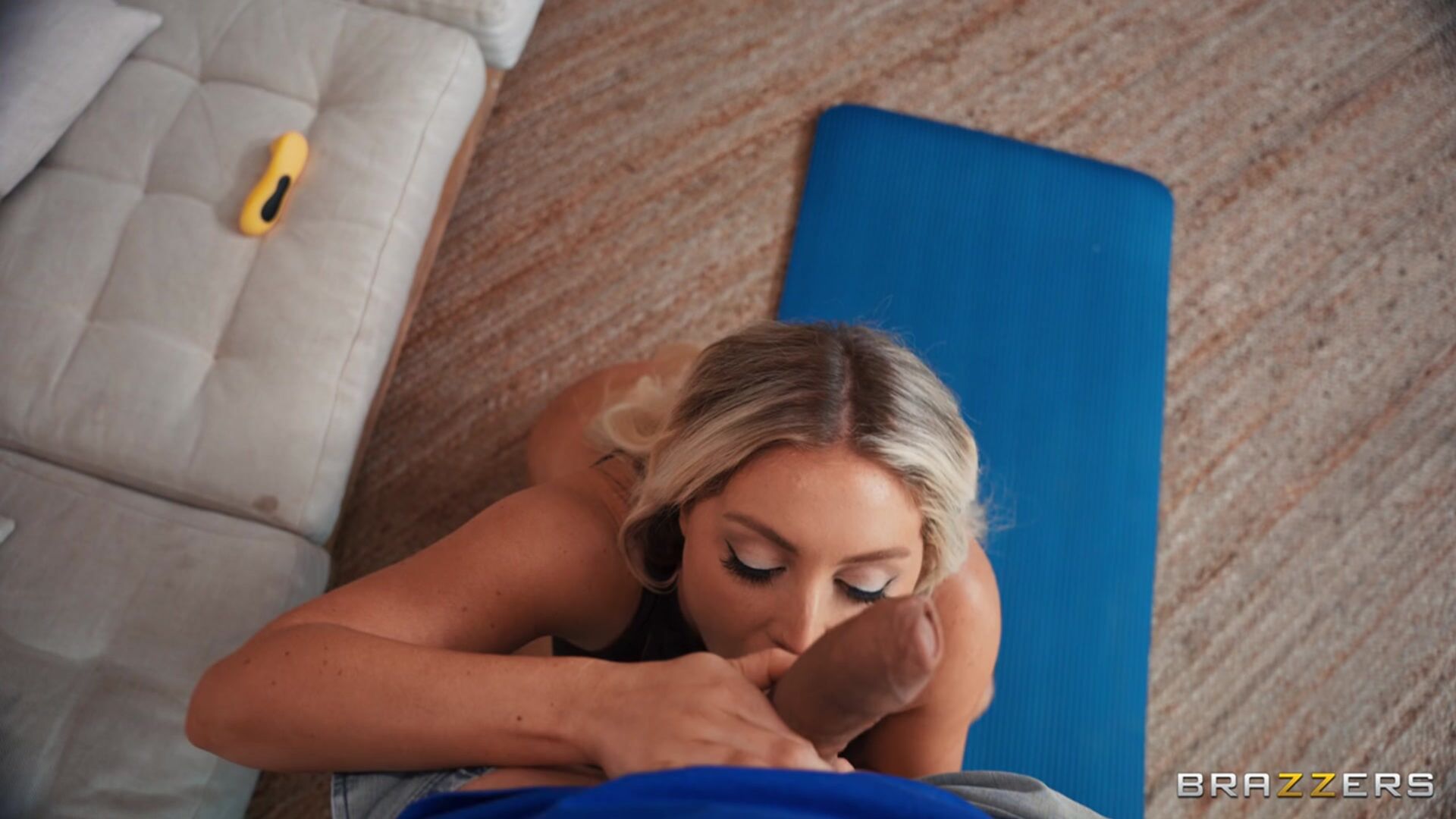 Peeping Perv Stretches Her Out