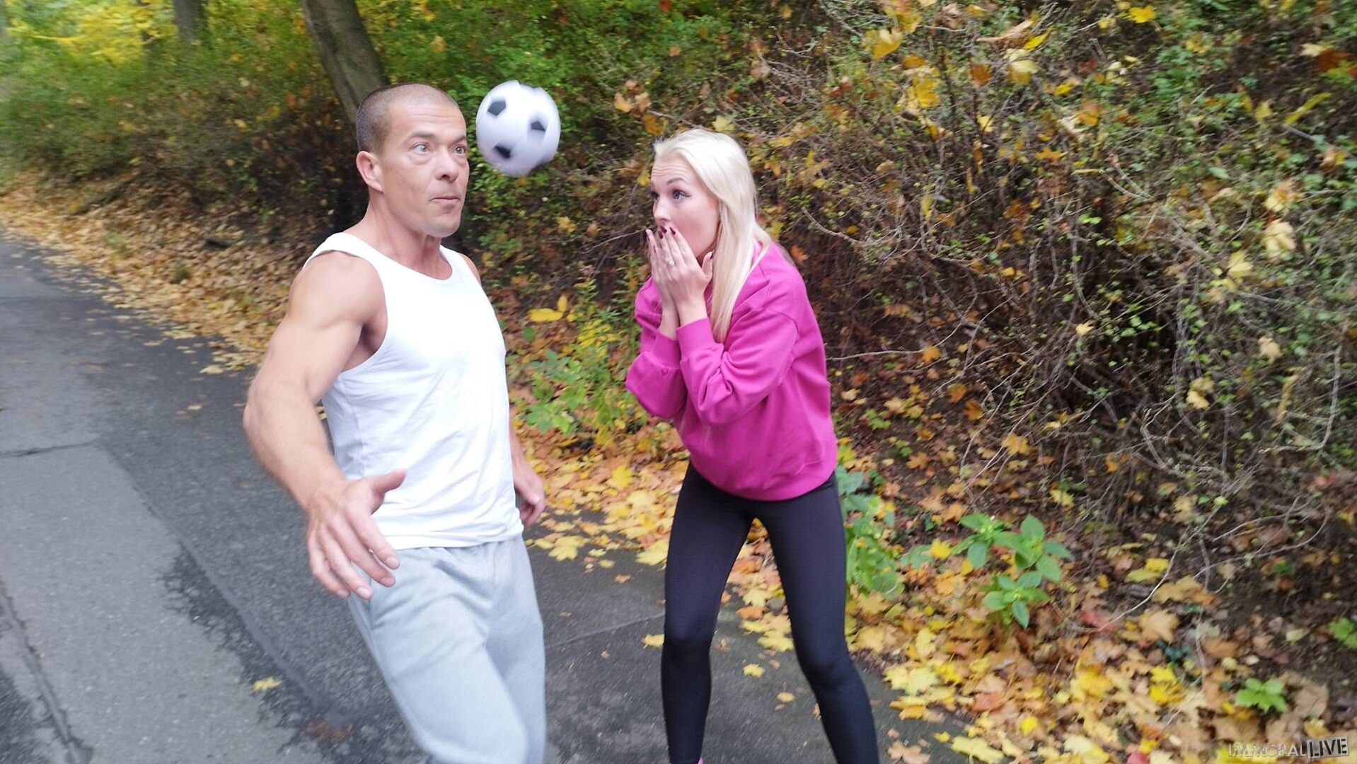 Soccer Skills Win Over Big Booty Blonde Beauty Lovita Fate Part 1 of 3
