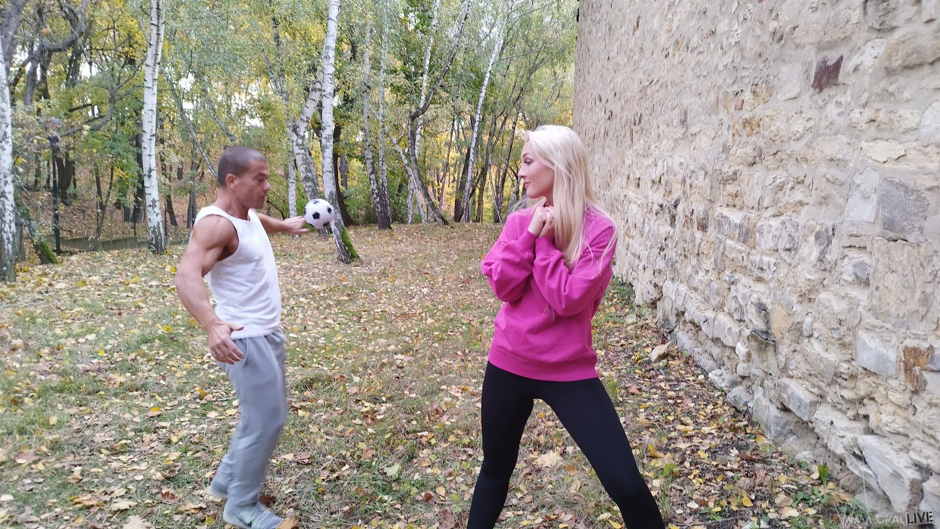Soccer Skills Win Over Big Booty Blonde Beauty Lovita Fate Part 1 of 3