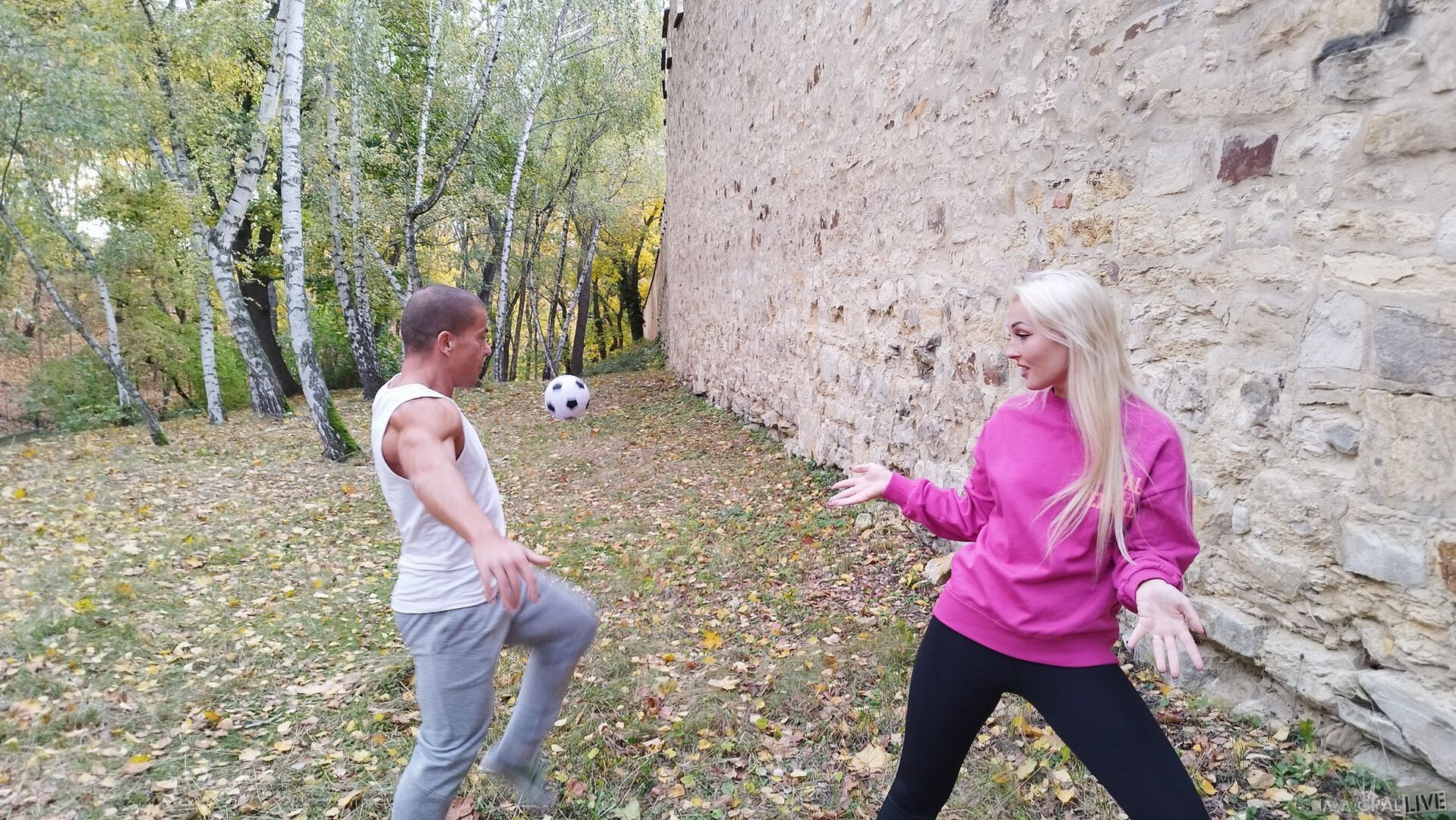 Soccer Skills Win Over Big Booty Blonde Beauty Lovita Fate Part 1 of 3