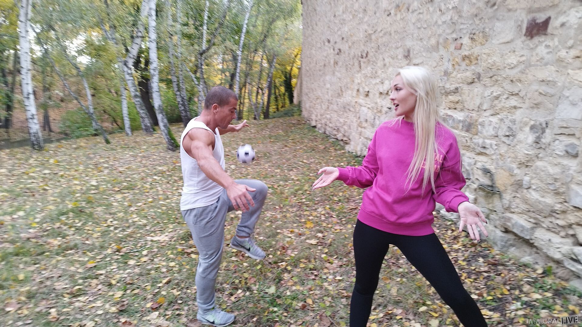 Soccer Skills Win Over Big Booty Blonde Beauty Lovita Fate Part 1 of 3