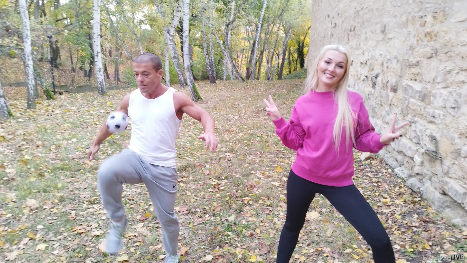 Soccer Skills Win Over Big Booty Blonde Beauty Lovita Fate Part 1 of 3