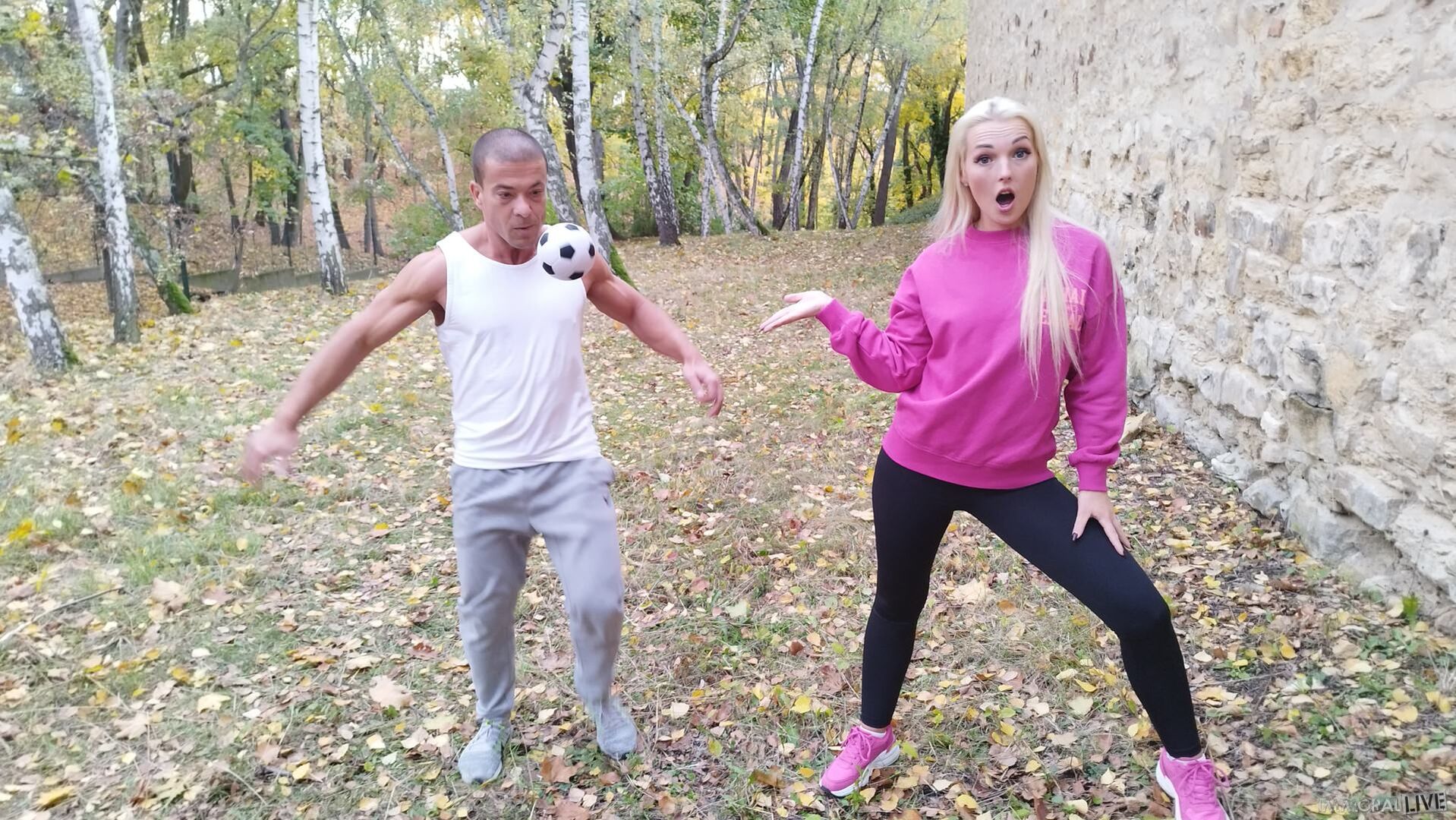 Soccer Skills Win Over Big Booty Blonde Beauty Lovita Fate Part 1 of 3