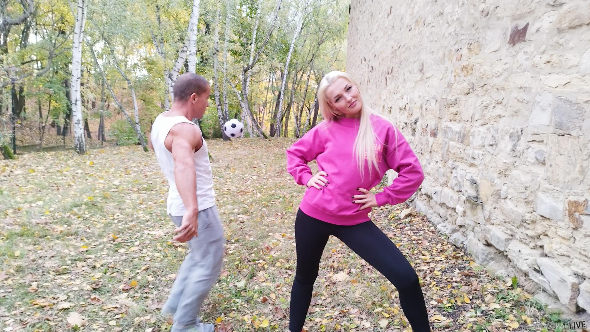 Soccer Skills Win Over Big Booty Blonde Beauty Lovita Fate Part 1 of 3