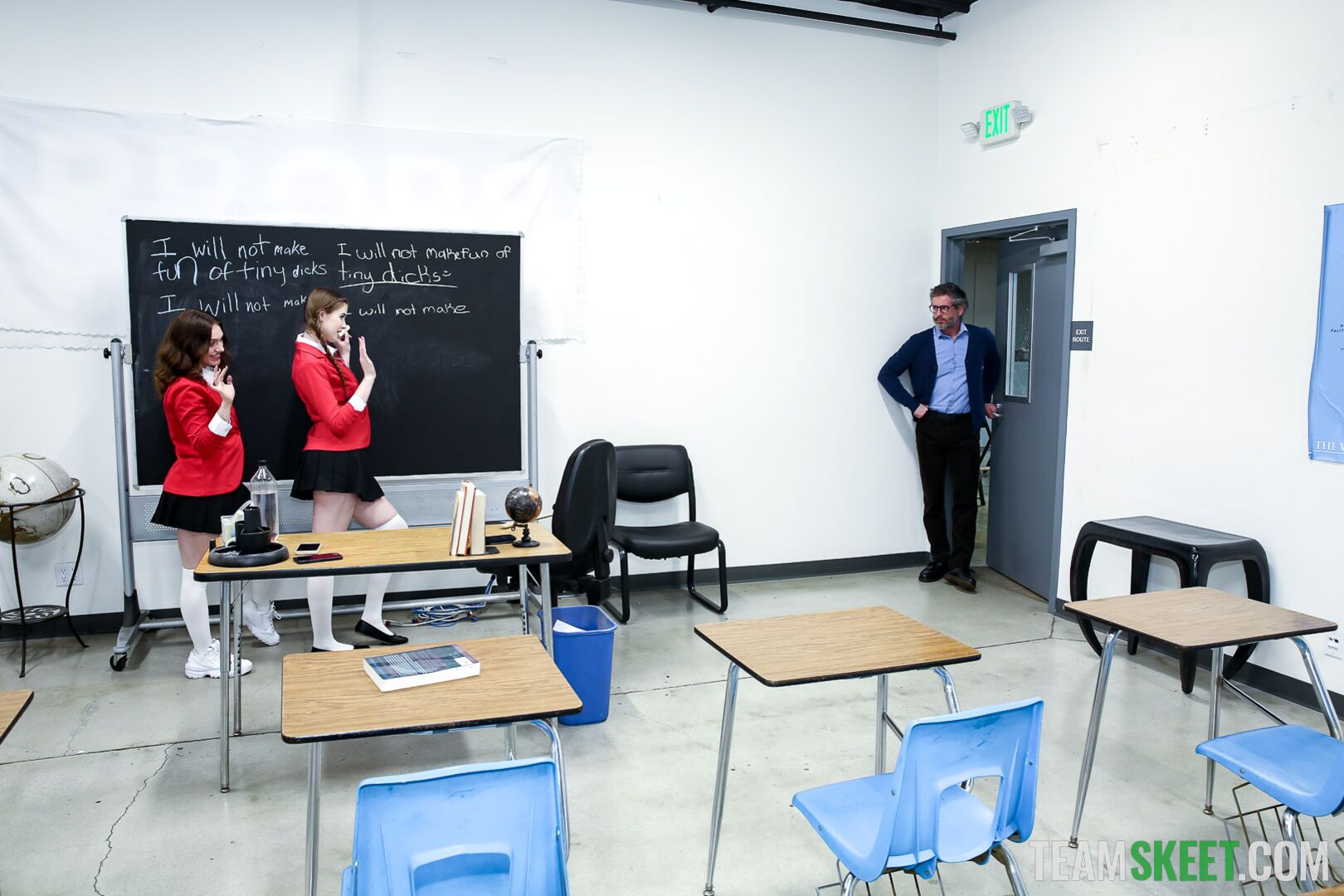 Can These Girls Survive Dick-Down Detention?