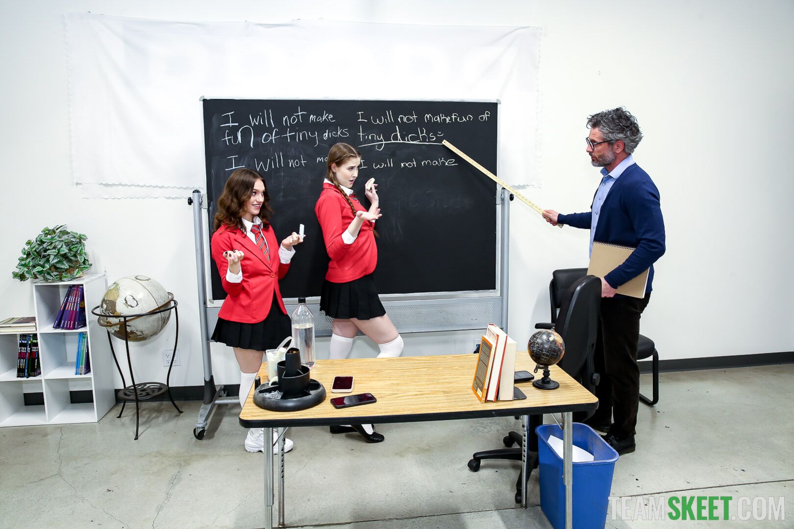 Can These Girls Survive Dick-Down Detention?
