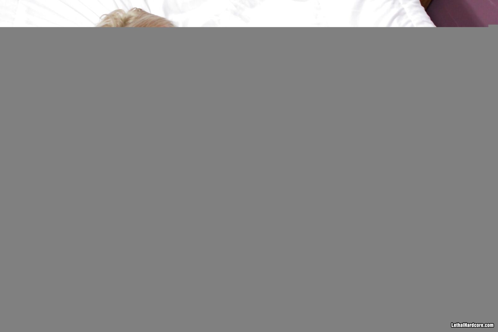 Busty Blonde Railed On Bed By White Cock