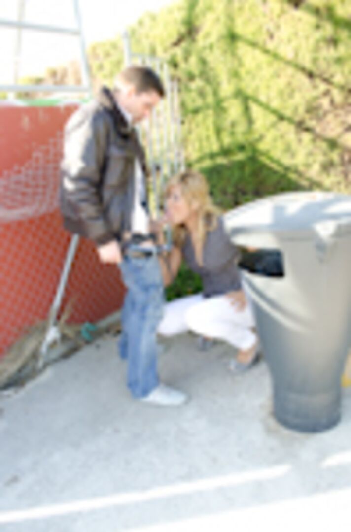 Hispanic Kassandra fucking in public in Spain