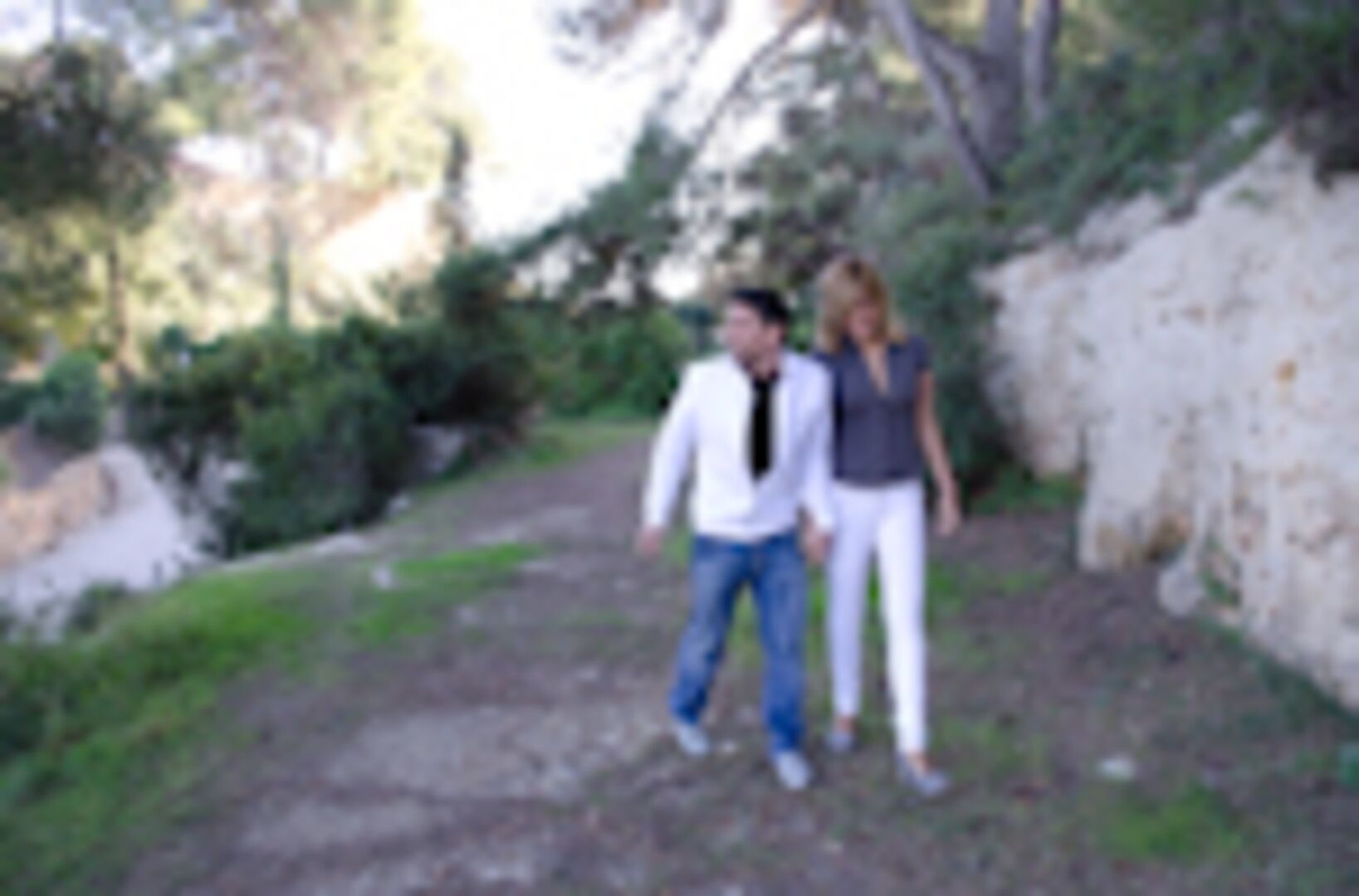 Hispanic Kassandra fucking in public in Spain