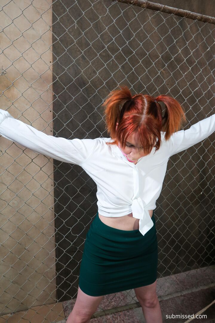 Keira Love tied up