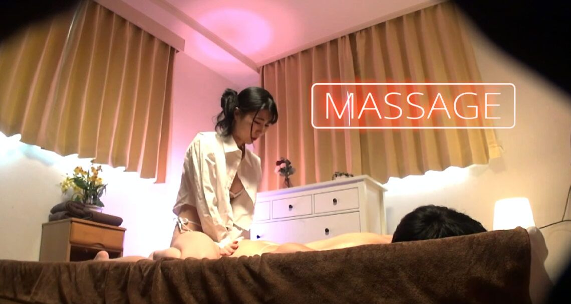 Creampie with oil massage