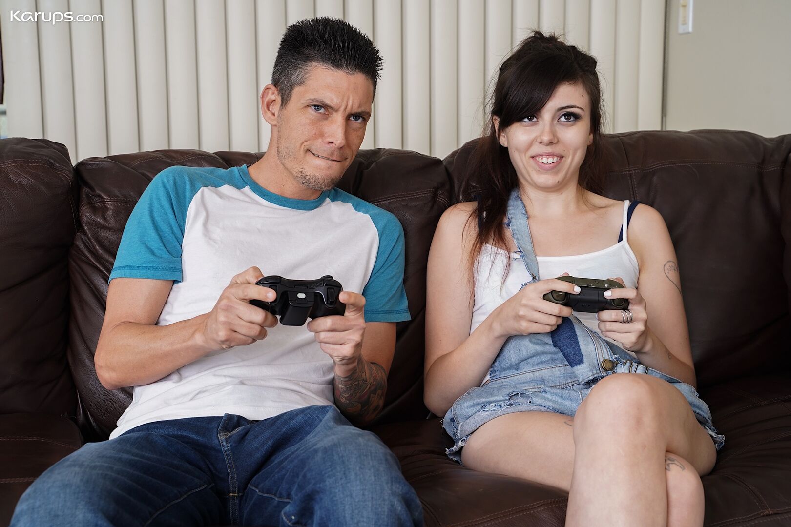 Playing With Stepbro's Joystick