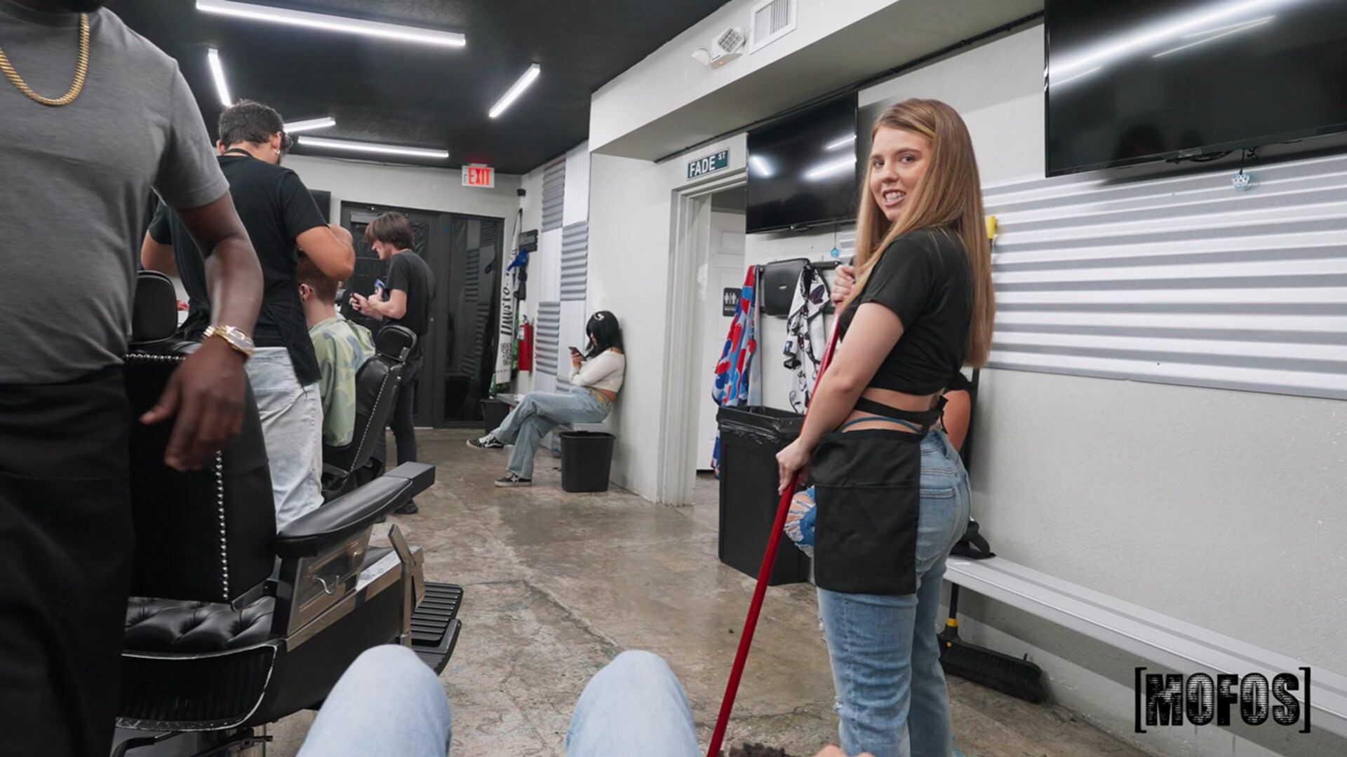 At The Barbershop