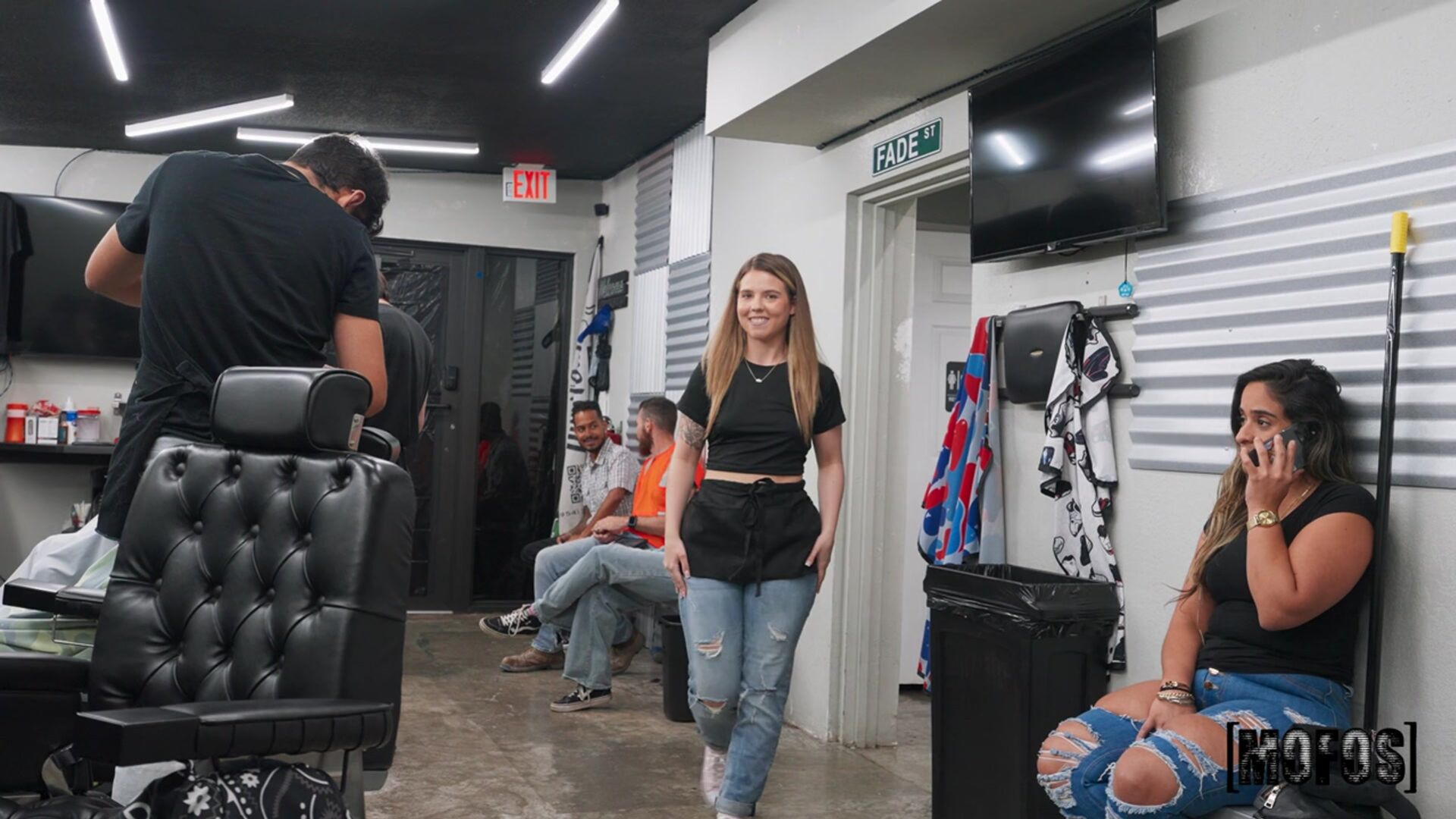 At The Barbershop