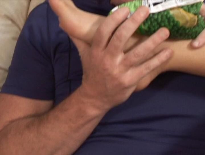 Filthy feet scene 1