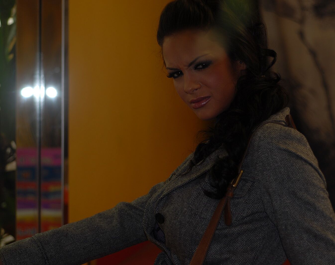 Tatted Angelina Enjoys Herself A Man With A Nice Shaft 1