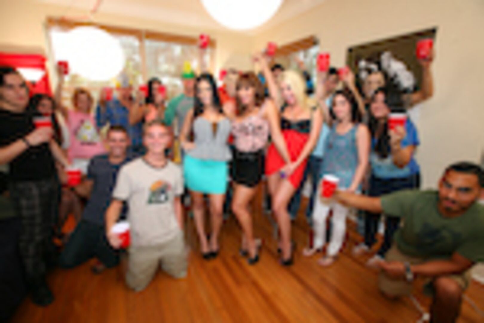 College party gets invaded by a lot of pornstars