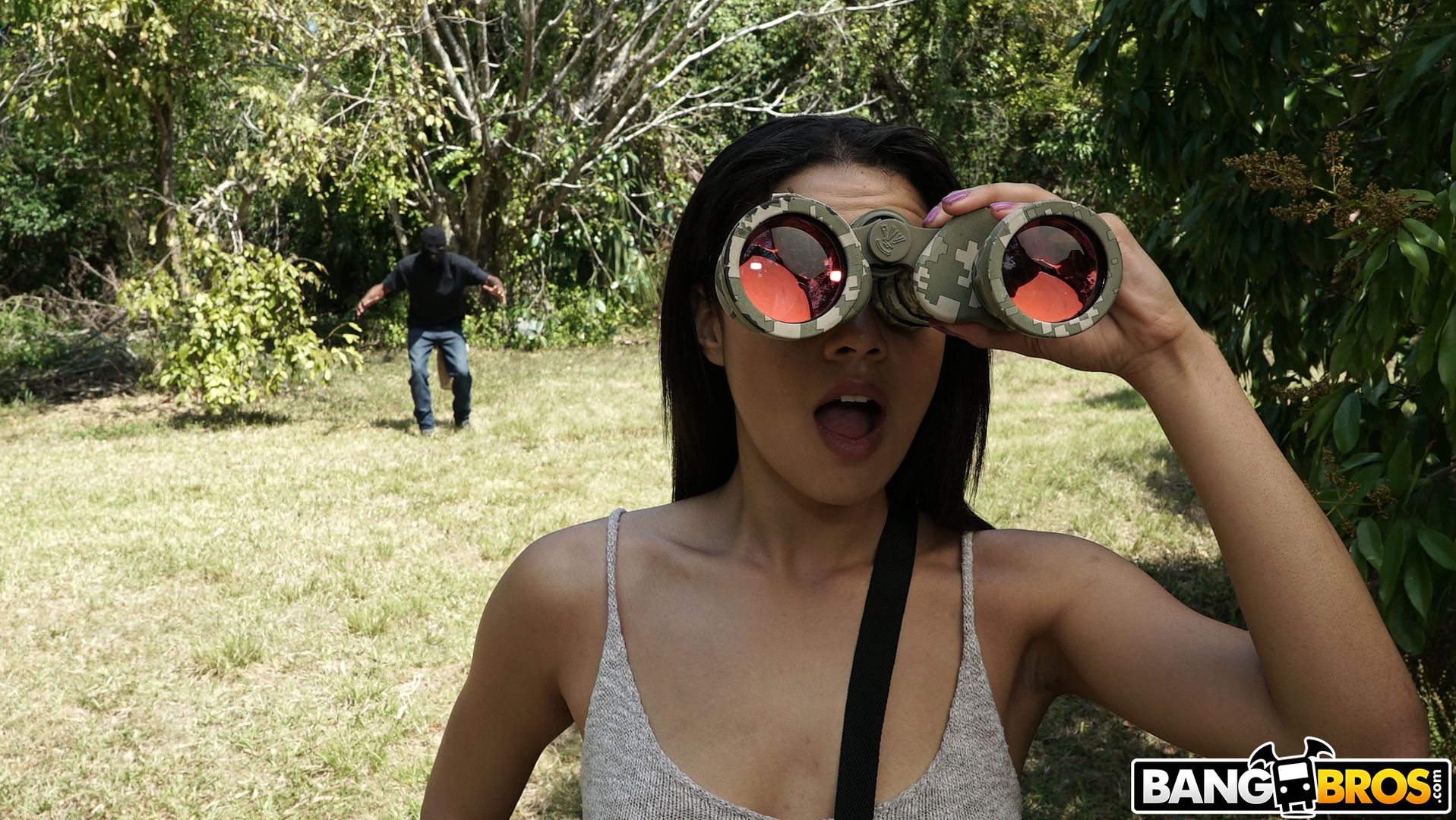Outdoor Hidden Sex With Maya Bijou